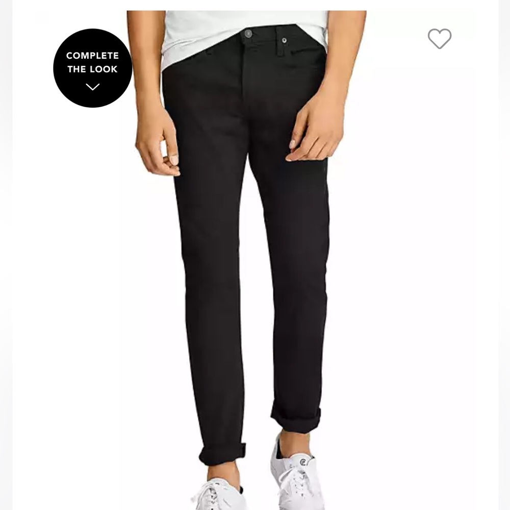 Polo Ralph Lauren Sullivan Slim Jeans, 34, Black